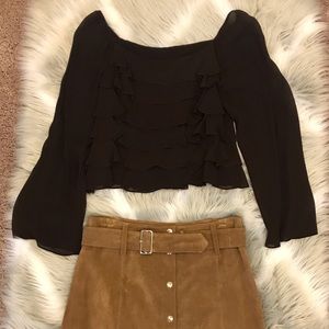 Ralph Lauren Ruffled Blouse
